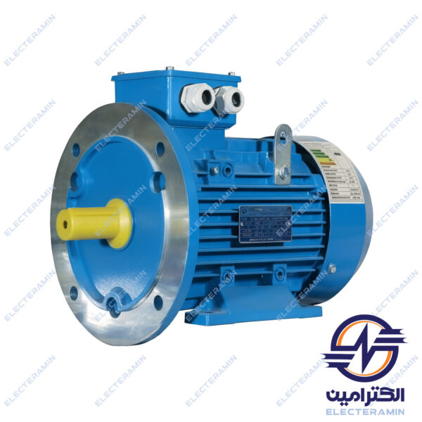 الکتروموتور سه فاز آلومینیوم گوانگلو (10 اسب - 7.5 کیلووات - 1500 دور)